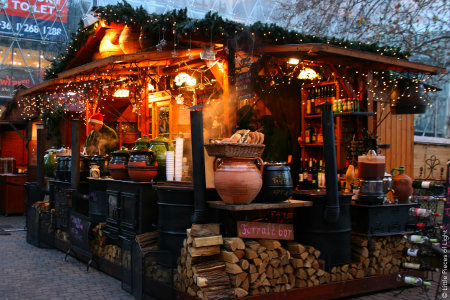 Budapest Christmas Markets - Mulled wine stand